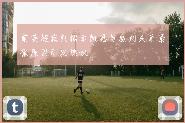 前英超裁判揭示凯恩与裁判关系紧张原因引发热议